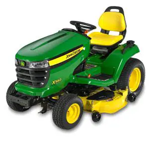 Ride-on lawn mover, petrol